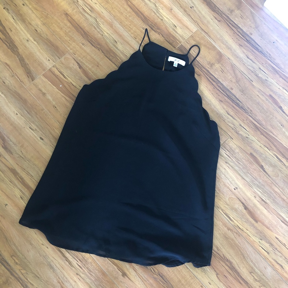 Norah black tank top